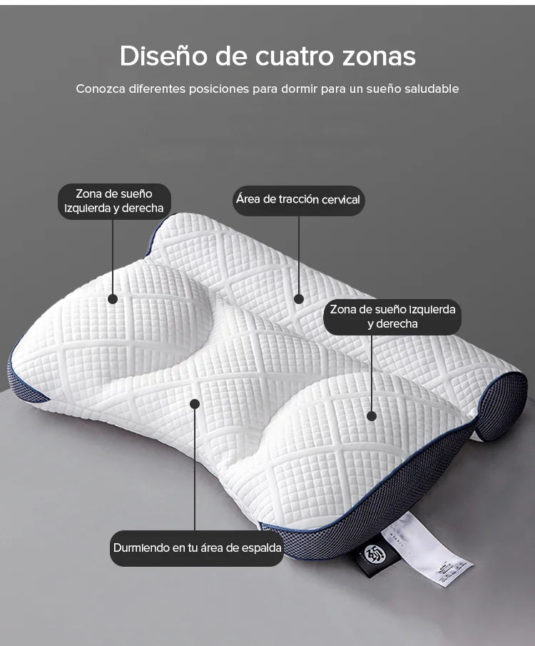 Almohada Cervical Viscoelástica - AuraSleep™
