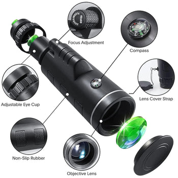 Telescopio Portátil con Visión Nocturna - AstroLite™