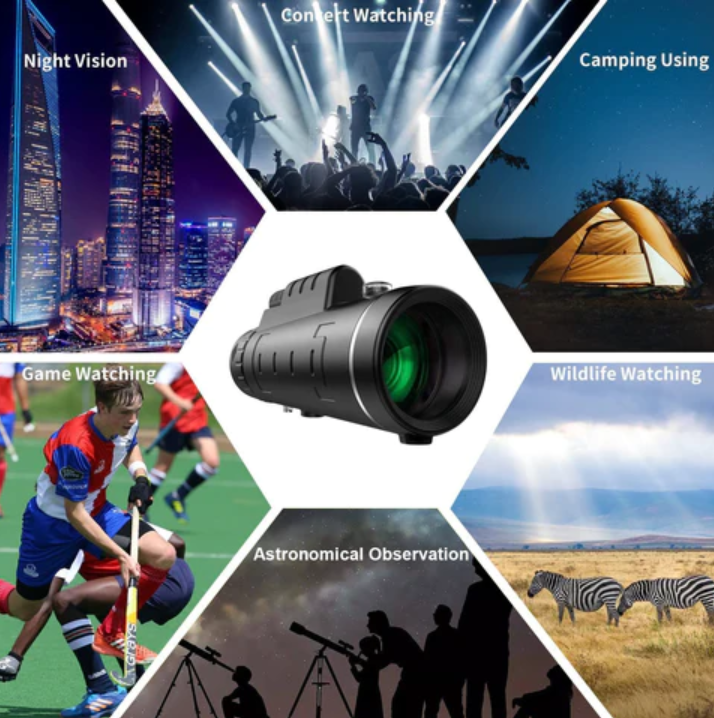 Telescopio Portátil con Visión Nocturna - AstroLite™