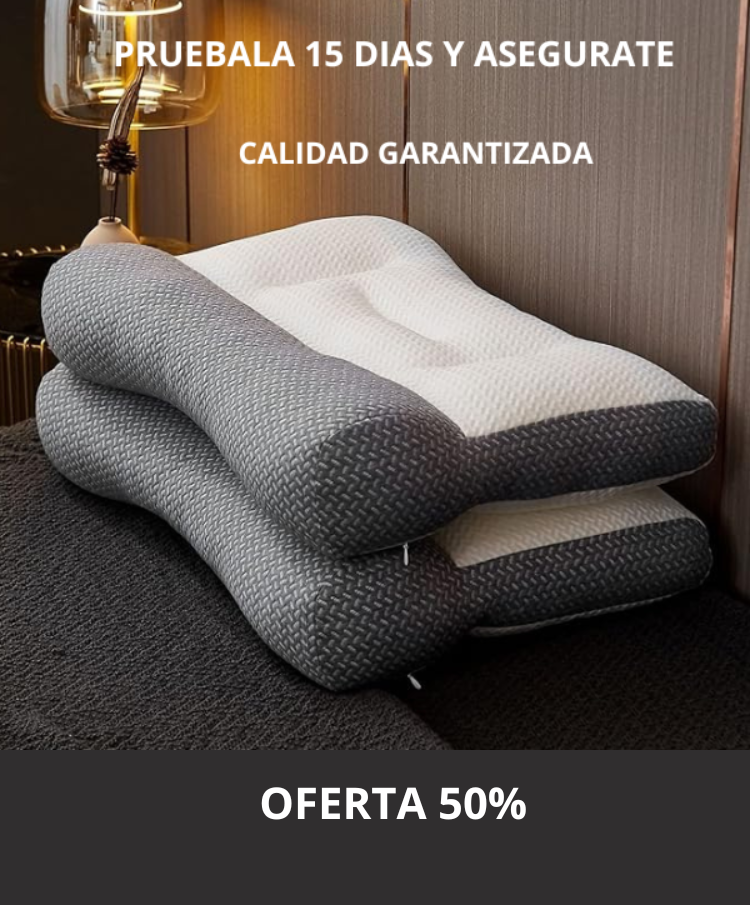 Almohada Cervical Viscoelástica - AuraSleep™