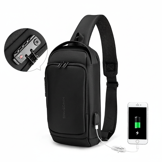 Mochila Antirrobo con Puerto USB - LockBag™